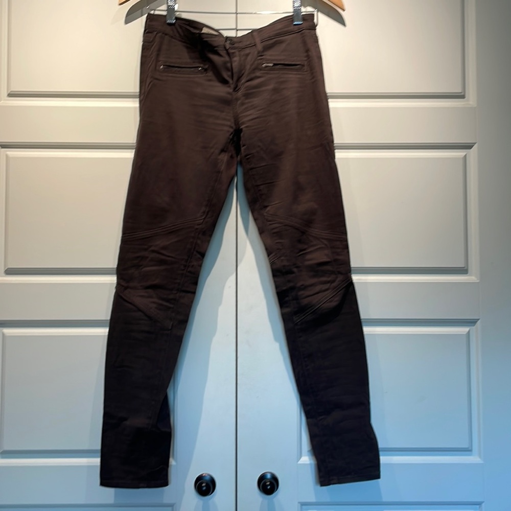 AG The Moto Legging - 27R, brown